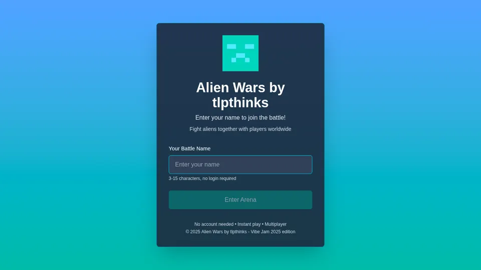 Alien Wars screenshot