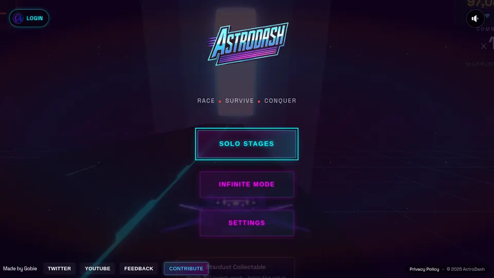 AstroDash screenshot