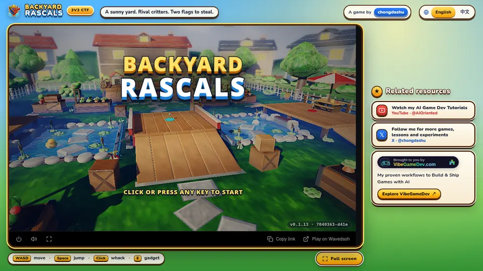 Backyard Rascals screenshot