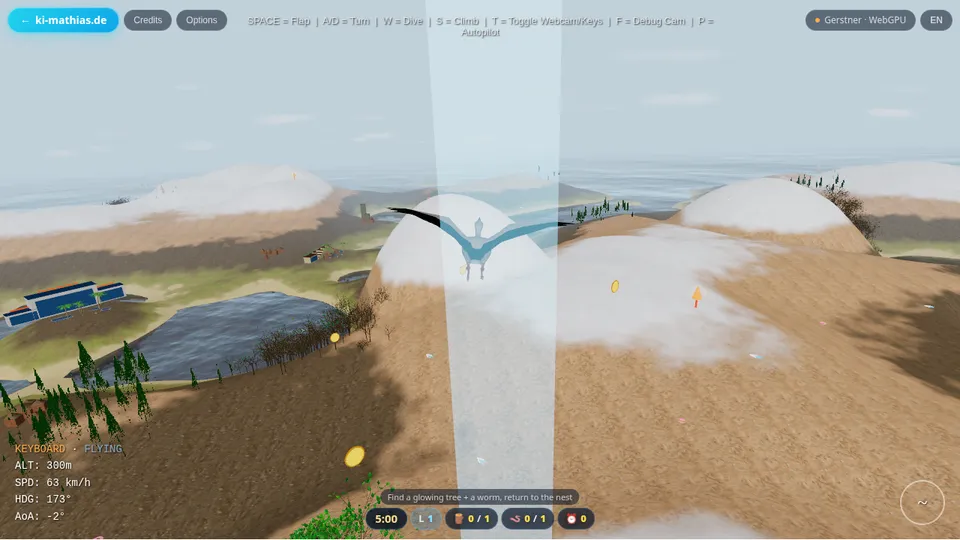 Birdybird screenshot