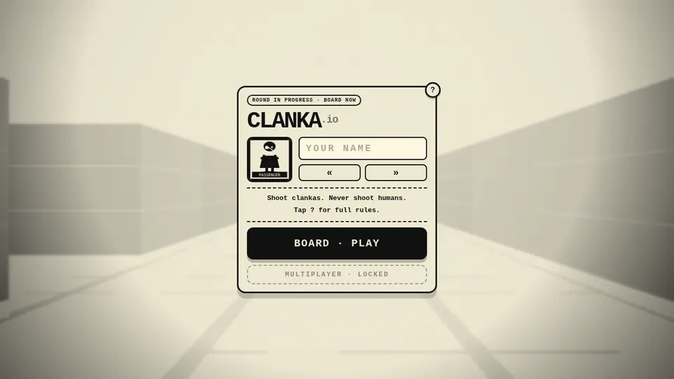 Clanka.io screenshot