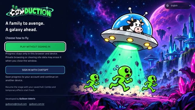 Cowduction screenshot