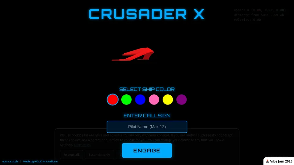 Crusader X screenshot