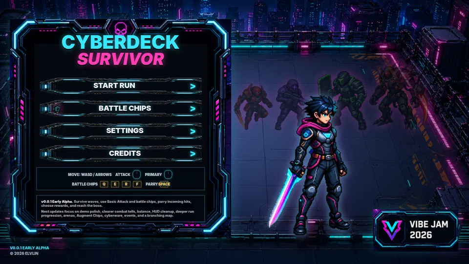 Cyberdeck Survival screenshot