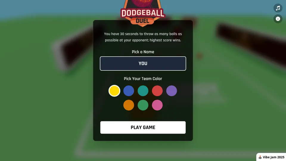 Dodgeball Duel screenshot