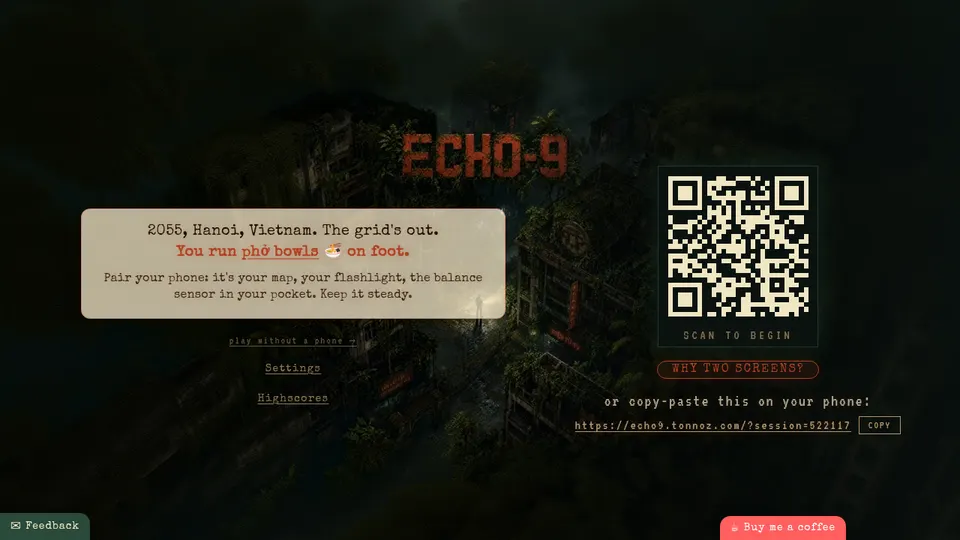 Echo-9 screenshot