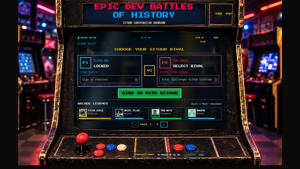 Epic Dev Battles of History screenshot