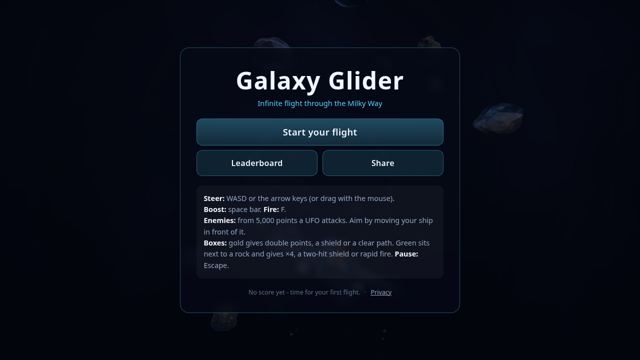 Galaxy Glider screenshot
