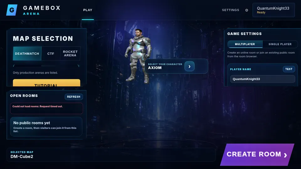 Game Box Arena screenshot