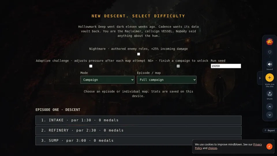 HOLLOWMARK screenshot