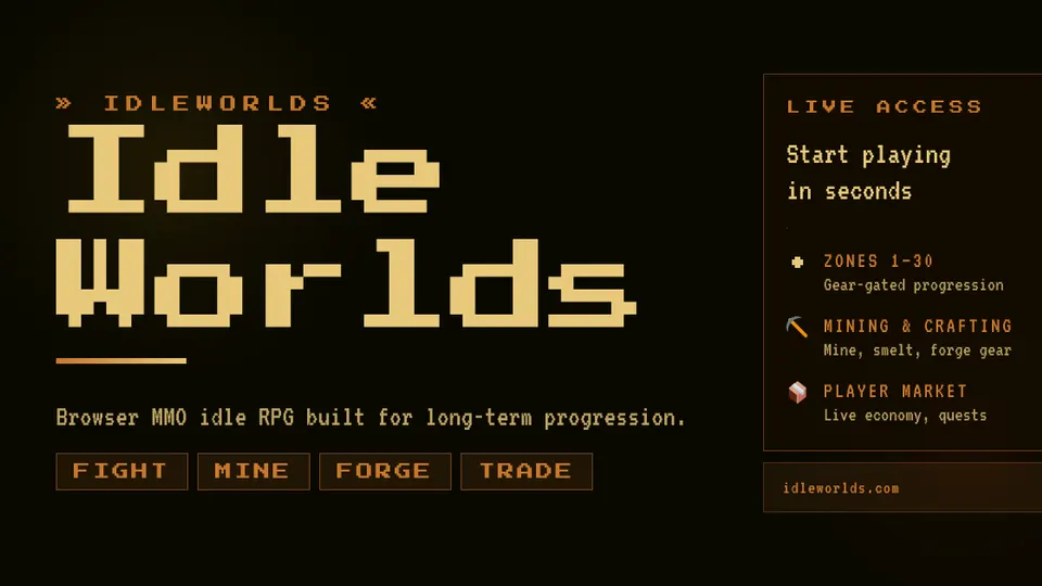 IdleWorlds screenshot