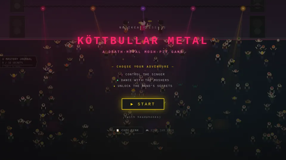 KรTTBULLAR METAL screenshot
