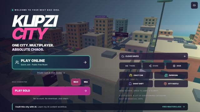 KlipZi City screenshot