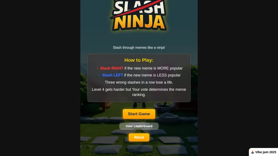 Meme Slash Ninja screenshot