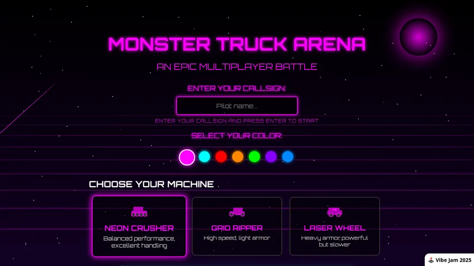 Monster Truck Arena screenshot