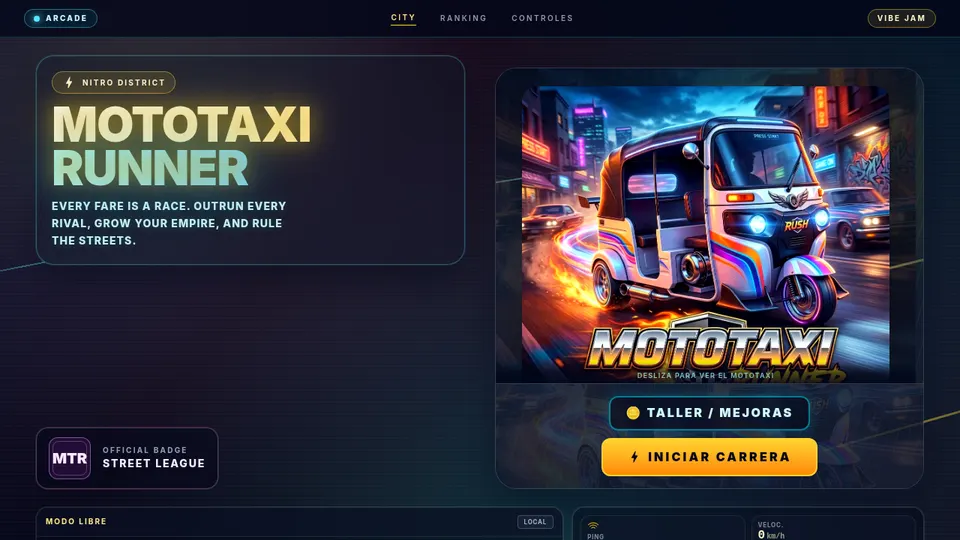 Mototaxi Runner screenshot