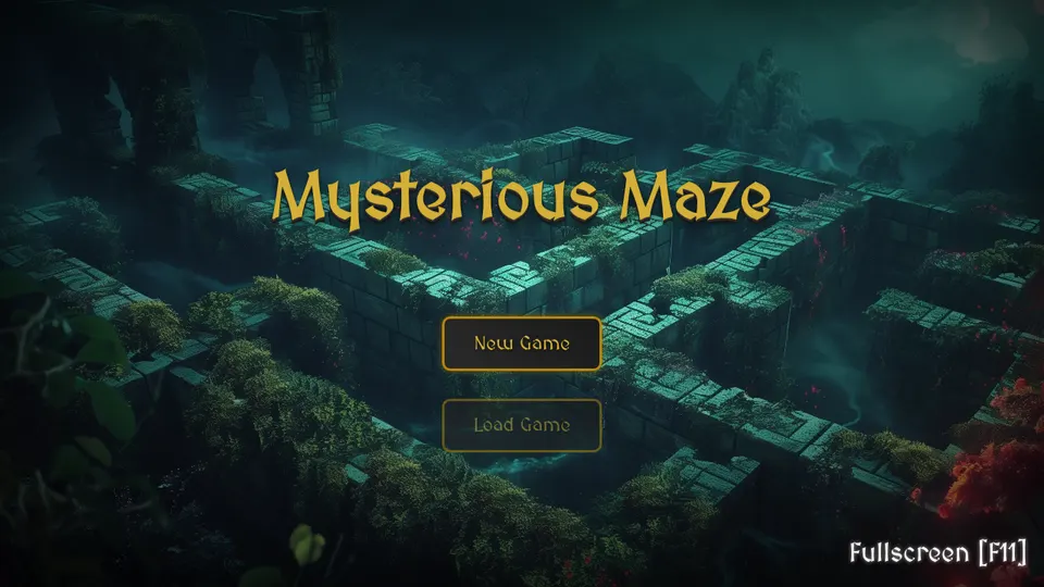Mysterious Maze screenshot