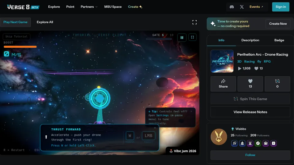 Perihelion Arc screenshot