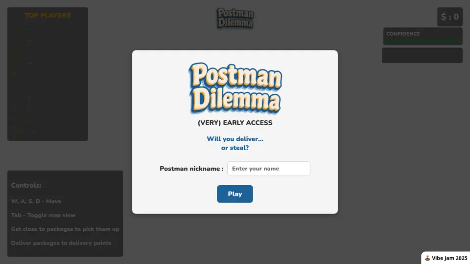 Postman Dilemma screenshot