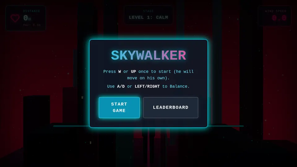 SKY WALKER screenshot