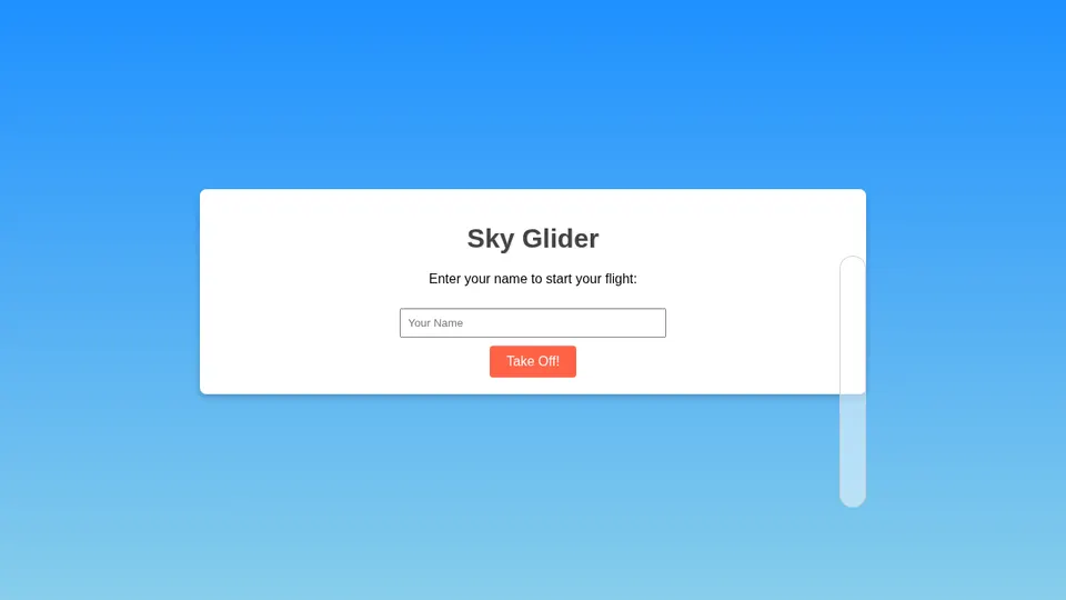 SkyGlider screenshot