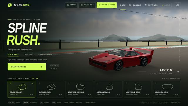 Spline Rush screenshot
