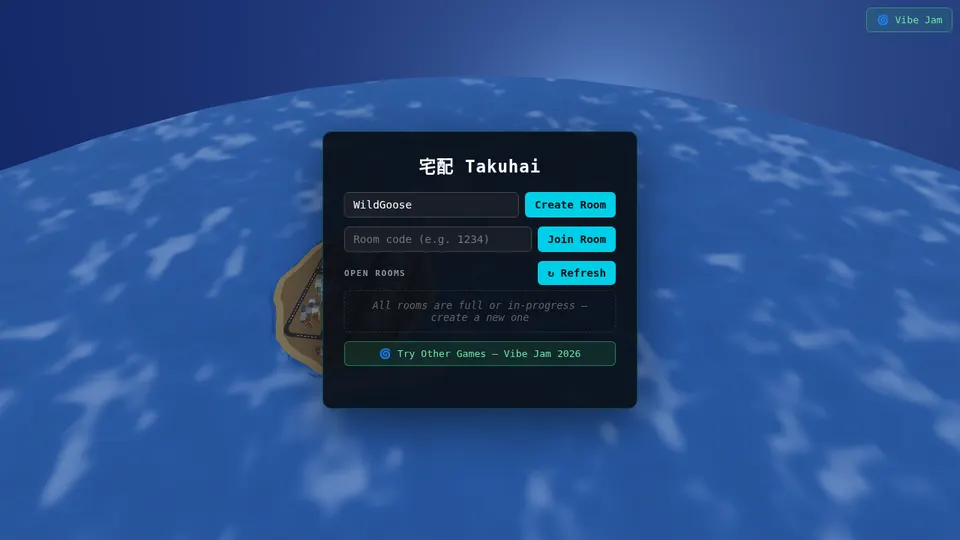 Takuhai screenshot
