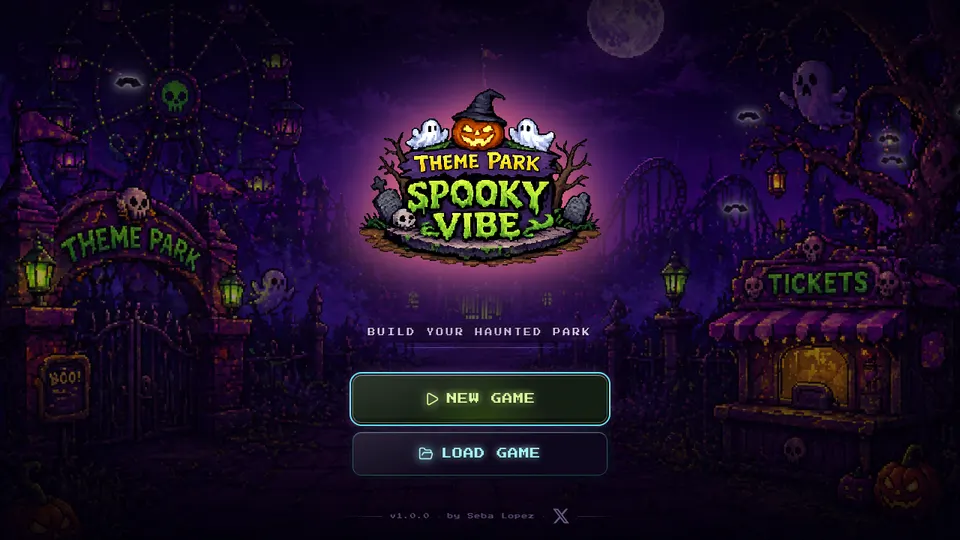 Theme Park Spooky Vibe screenshot