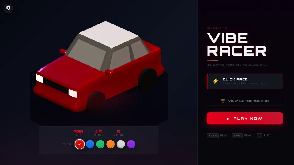 Vibe Racer screenshot