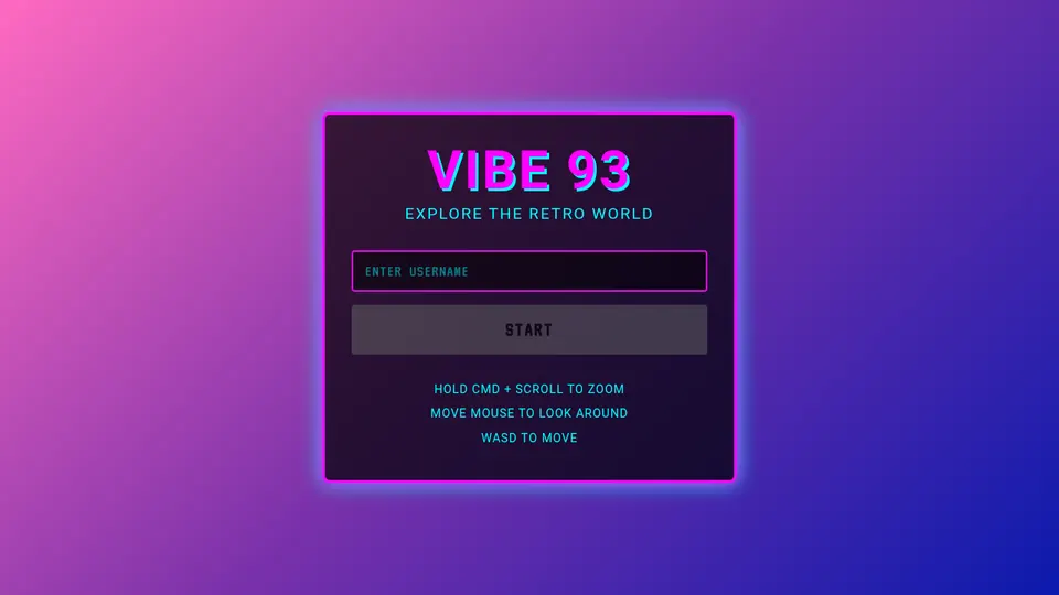 Vibe93 World screenshot