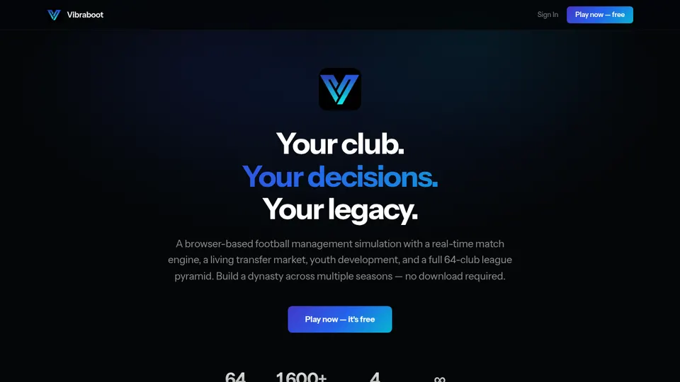 Vibraboot screenshot